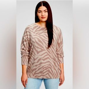Gap Print Tunic Sweater